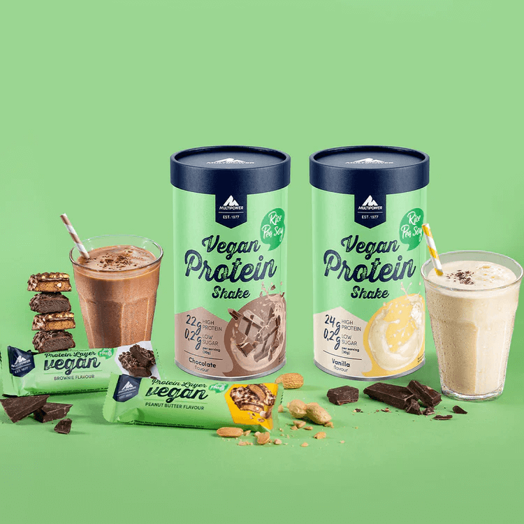 Multipower Vegan Protein shake sortiment